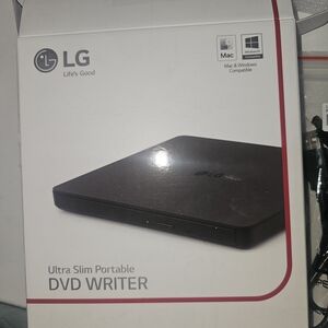 LG Portable DVD Writer - With Few Blank Cds